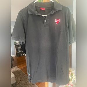 Ducati blk polo shirt